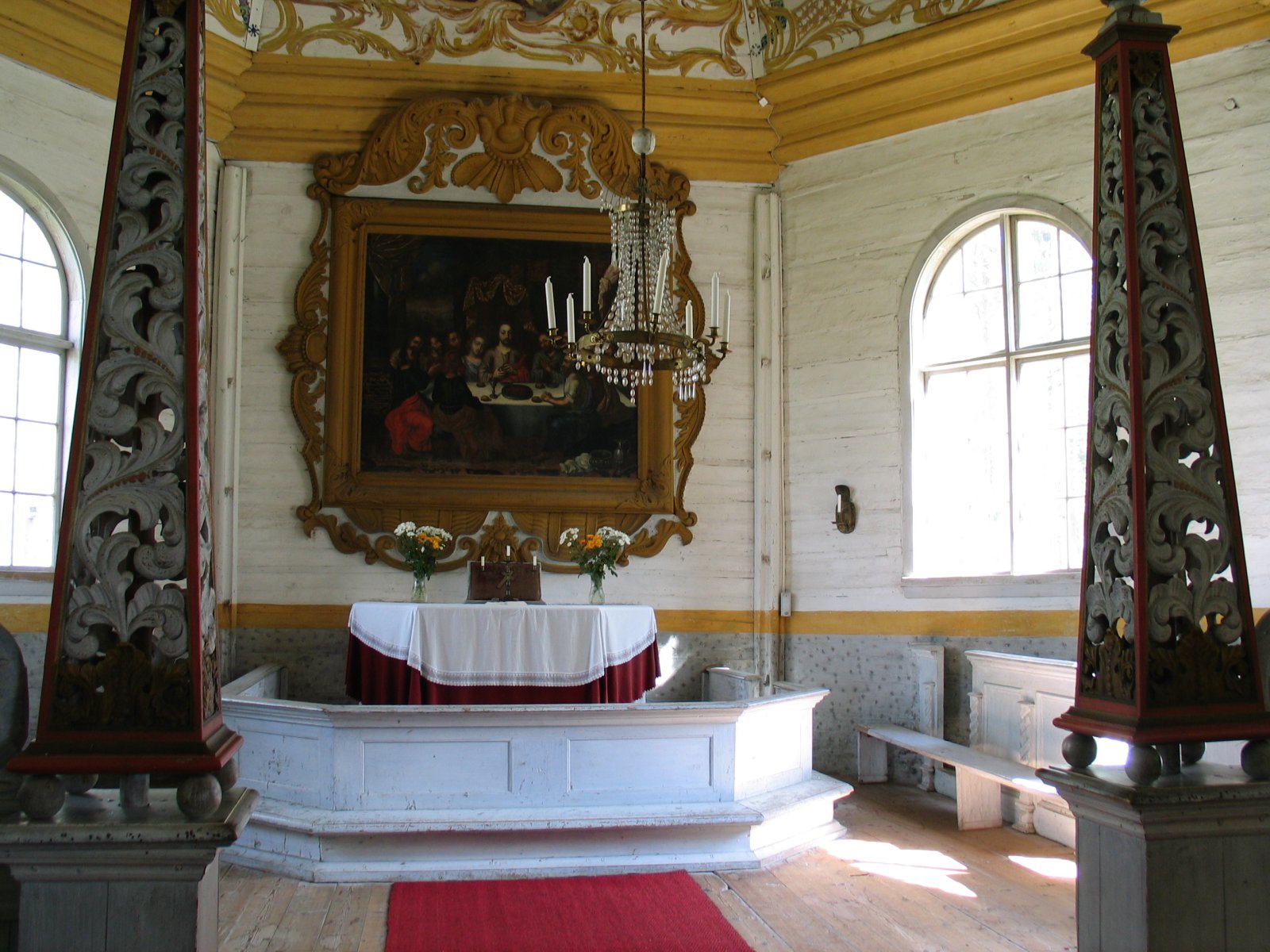 Paltamo : l'église des peintures de Paltaniemi - Paltaniementie 851 | Secret World Trip Planner