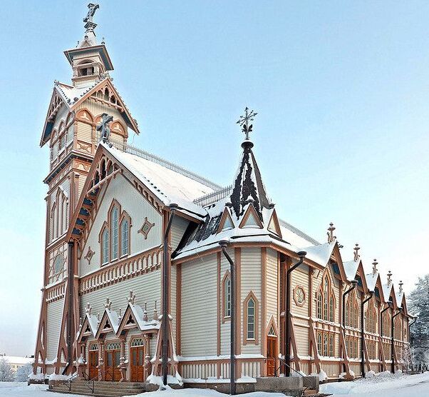 ÉGLISE ÉVANGÉLIQUE LUTHÉRIENNE KAJAANI — Kajaani