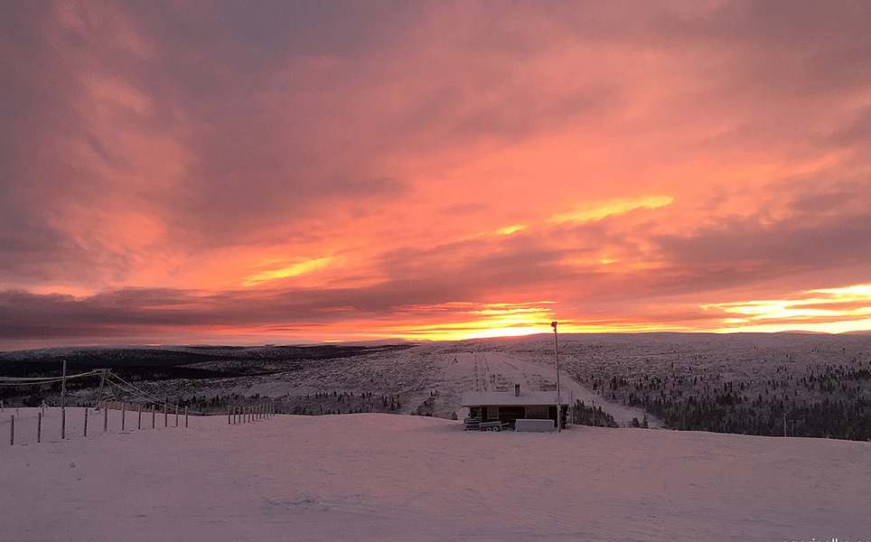 Kaunispää : le plus reconnaissable des fells de Saariselkä — Saariselkä