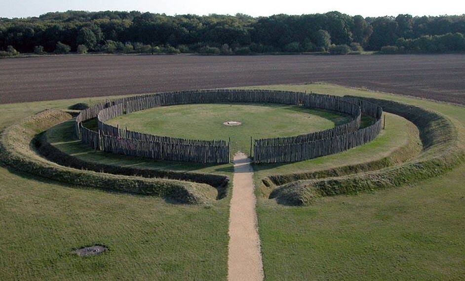 Allemagne| Le cercle du Goseck, une structure en cercle du néolithique — Goseck