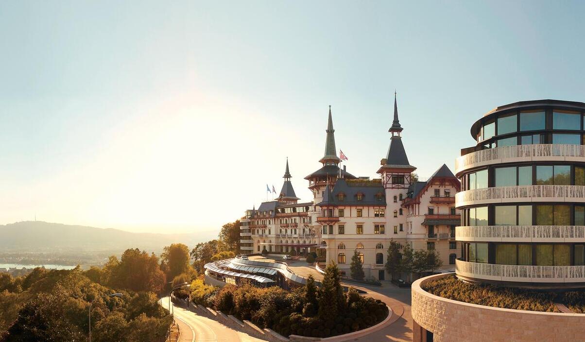 Le Dolder Grand est un hôtel légendaire dans une grande ville — Zürich
