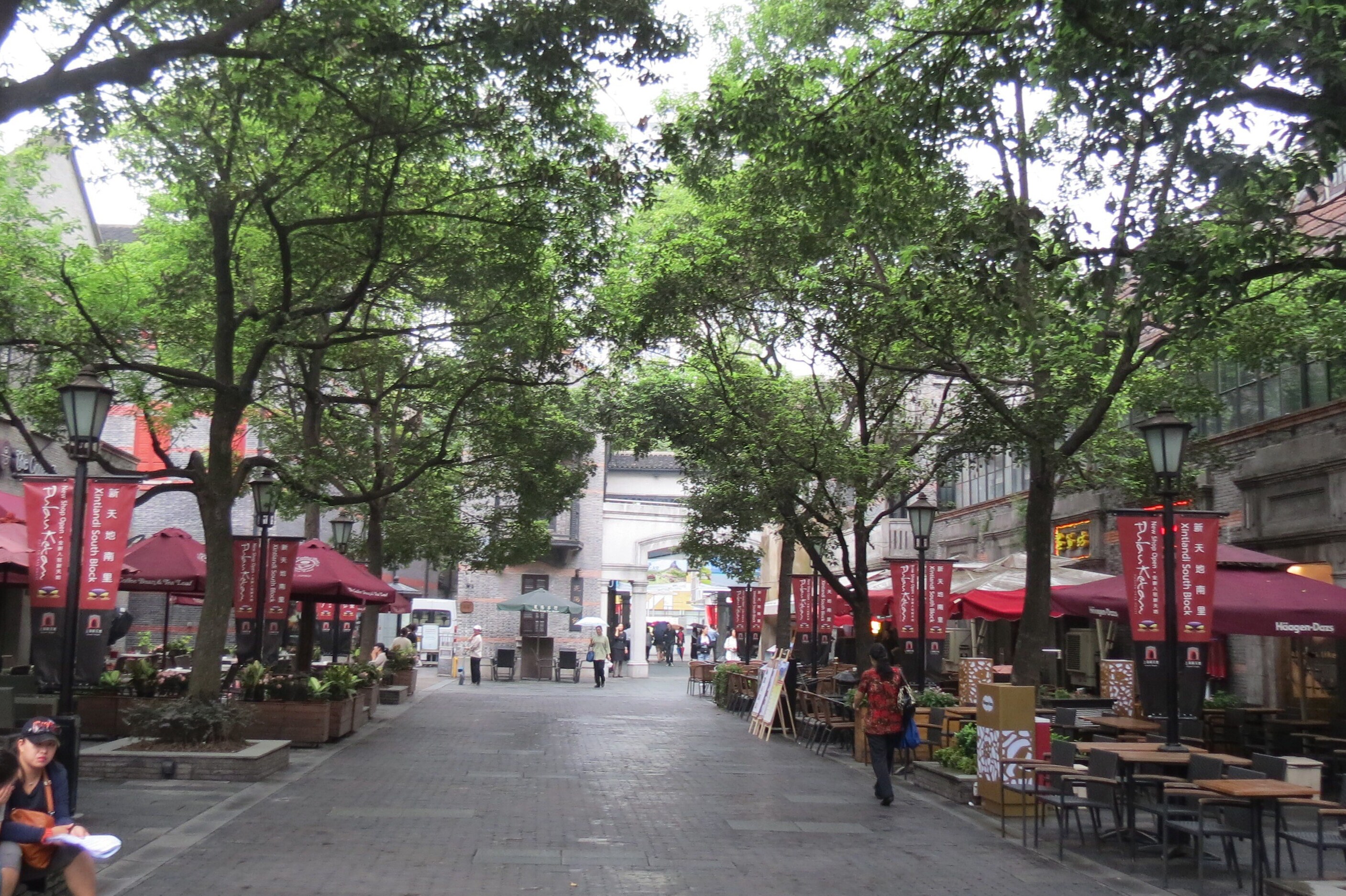 The French Concession in Shanghai, China — Distretto di Xuhui