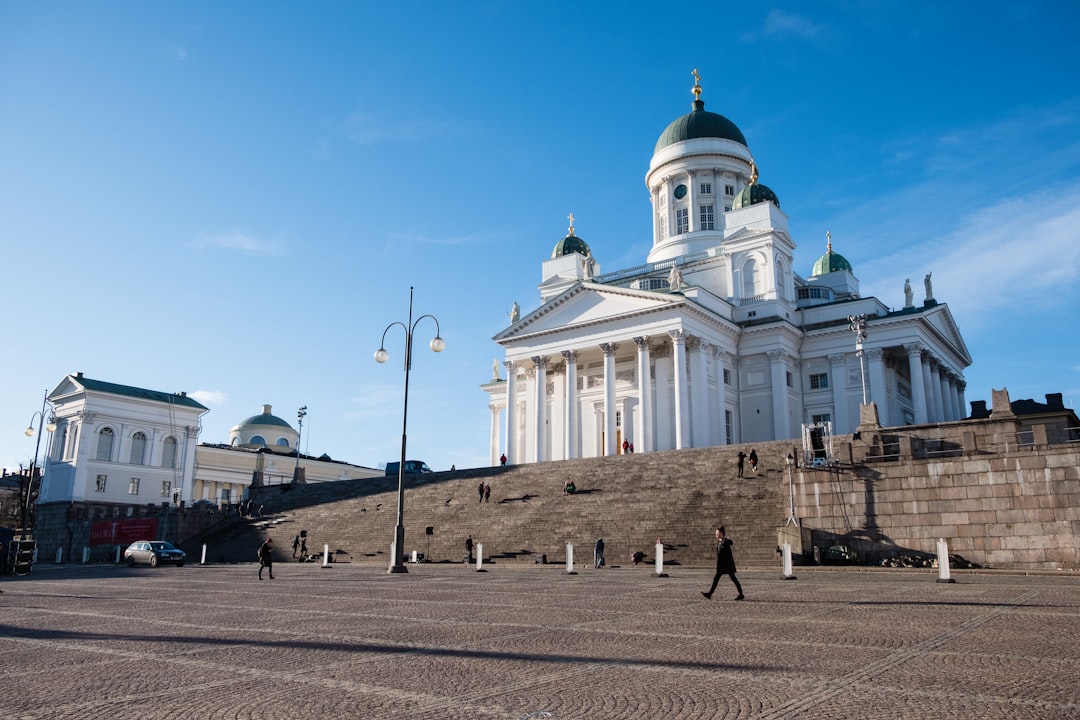 Piazza del Senato is a truly monumental square, located in the centre of the city. - Helsinki | Secret World Trip Planner