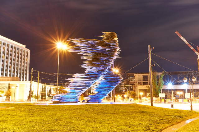 Dromeas, The Glass Runner of Athens: A Sculpture in Motion - Athens | Secret World Trip Planner
