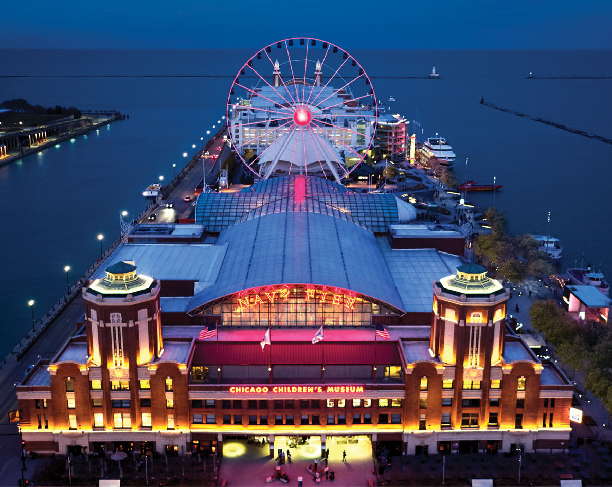 Le bord du lac de Chicago : Navy Pier, une ville dans la ville. - Chicago | Secret World Trip Planner