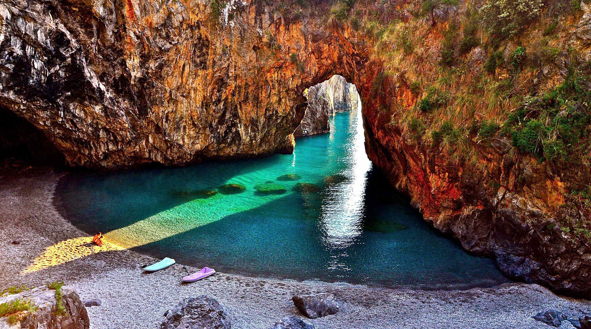 Italija: divlja plaža...nevjerojatna tajna, mjesto.  - San Nicola Arcella | Secret World Trip Planner