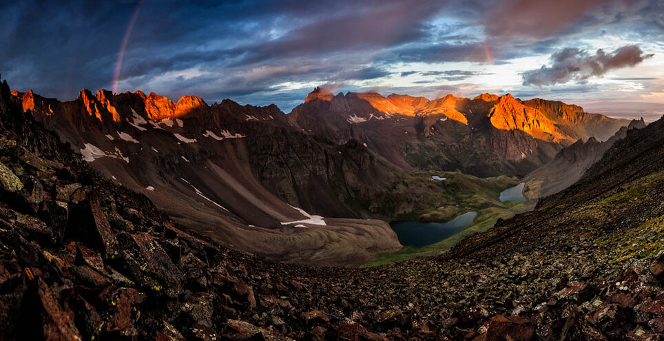 The Blue Lakes Pass — Telluride