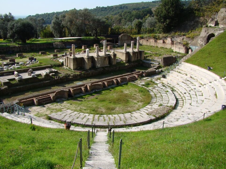 Theatre Roman theatre of Teanum Sidicinum - Caserta | Secret World Trip Planner