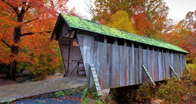 Pisgah Covered Bridge - Asheboro | Secret World Trip Planner