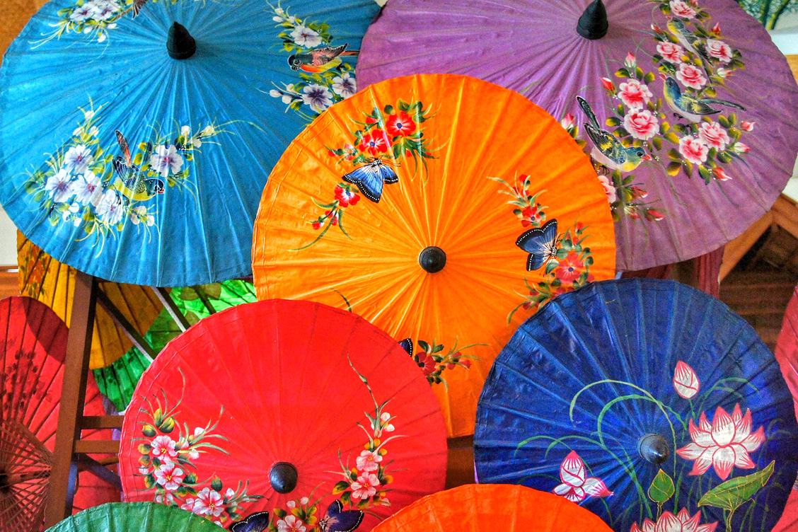 Bor Sang: the village of paper umbrellas — Tambon Ton Pao