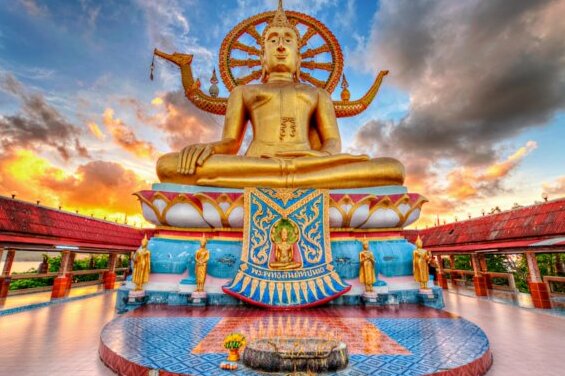 Big Buddha, un temple à Kho Samui — Ko Samui District