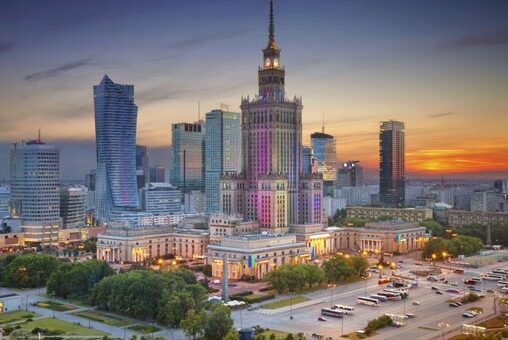 Varsavia : Palace of Culture and Science — Warszawa