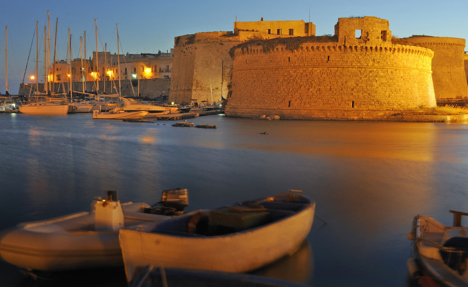 Gallipoli : Le château d'Angioino — Gallipoli