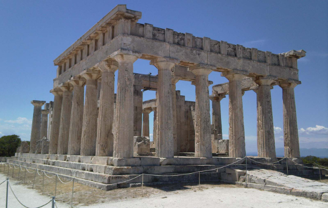 Le temple d'Athéna Aphaia — Egina 180 10