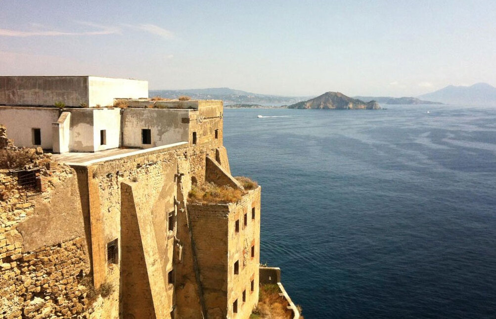 Procida: Bourbon penal bath, formerly Palazzo D'Avalos — Procida