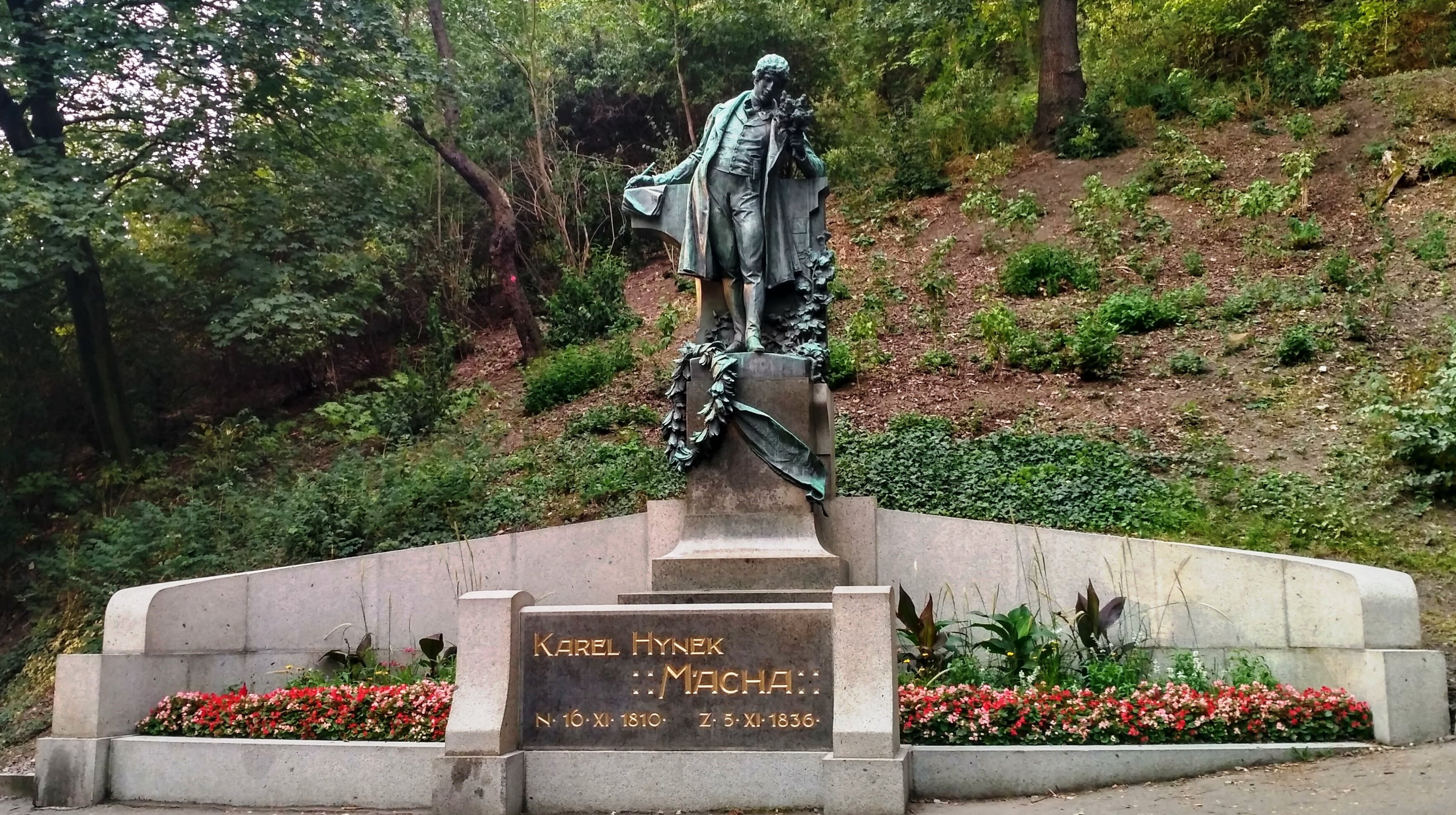 Le poète romantique Karel Hynek Mácha — Petřínské sady