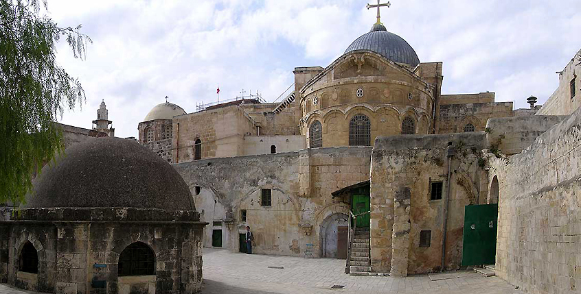 Jérusalem : la basilique du Saint-Sépulcre — Gerusalemme