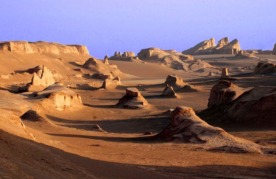 Le désert de Lut - l'endroit le plus chaud de la Terre. — Kerman