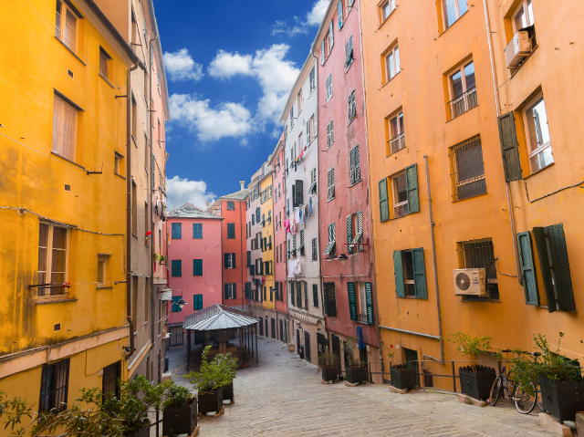 Santa Brigida krāsainie Truogoli - Genova | Secret World Trip Planner