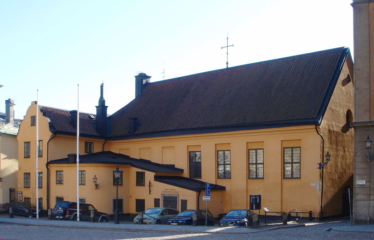 Stockholm et l'ancienne abbaye des Blackfriars — Slottsbacken 2B-C