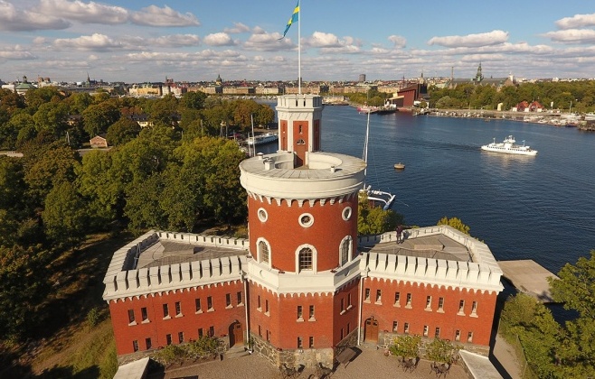 Kastellet : une petite citadelle sur l'îlot Kastellholmen — Kastellbacken 1