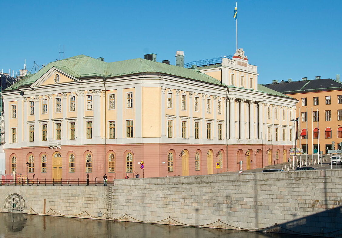 Palais Arvfursten à Stockholm — Gustav Adolfs torg 1