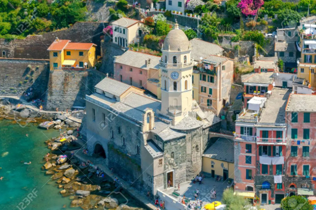 Biserica Santa Margherita di Antiochia - Vernazza | Secret World Trip Planner