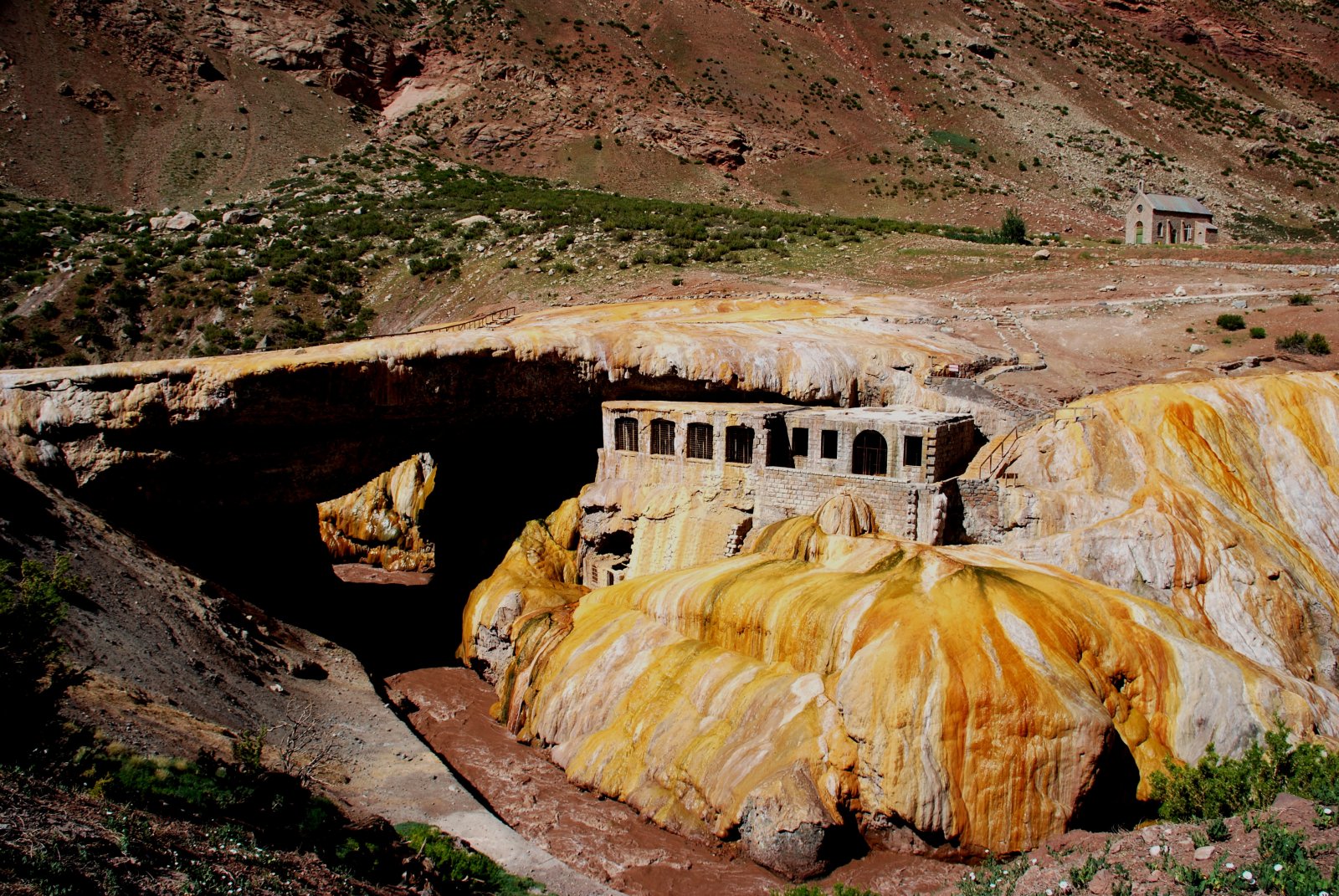 Puente del Inca is one of natural wonders in Argentina - Puente del Inca | Secret World Trip Planner