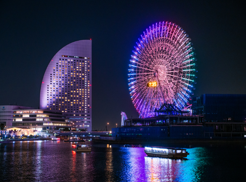 L'horloge Cosmo 21 - Yokohama | Secret World Trip Planner