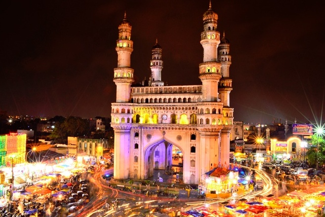 Charminar - Most famous monument in Hyderabad, India. — Hyderabad