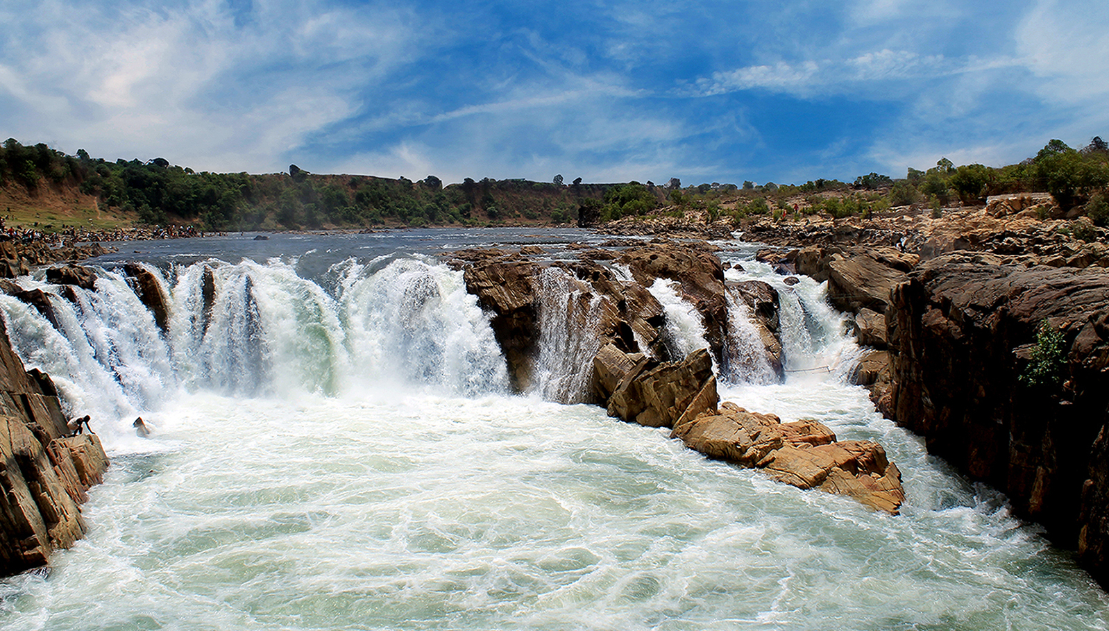 Inde : les chutes de Dhuandhar — Madhya Pradesh 482003