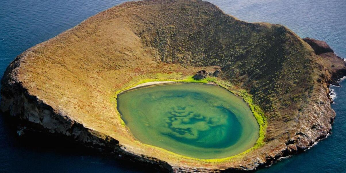 Rocas Bainbridge, a chain of volcanic cones off the Galapagos — Rocas Bainbridge