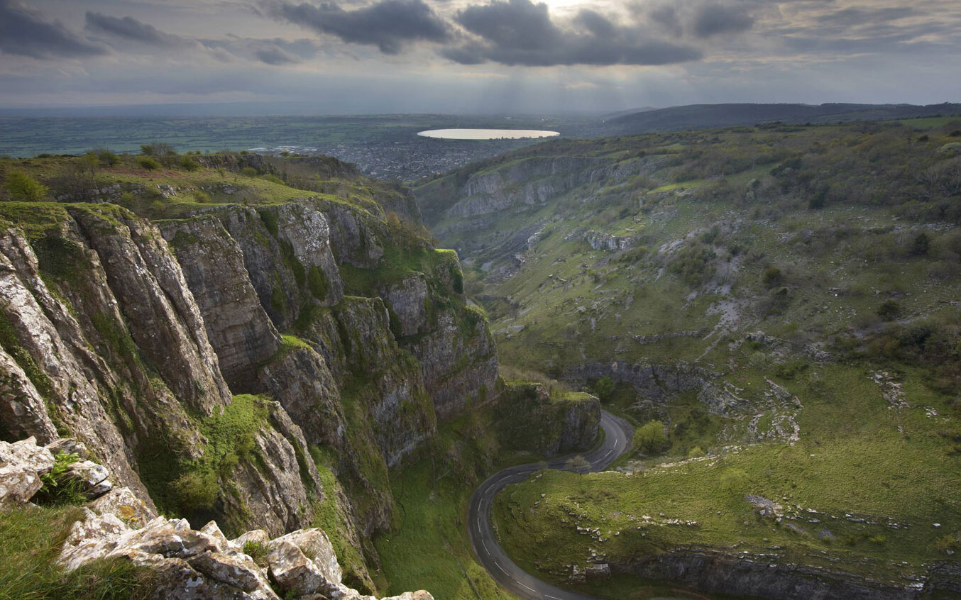 Cheddar Gorge is a spectacular limestone ravine — The Cliffs