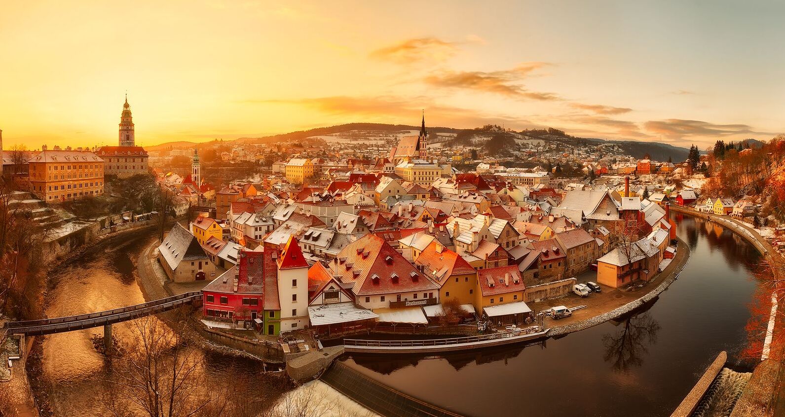 Cesky-Krumlov, One of Europe's most picturesque towns — ?eský Krumlov