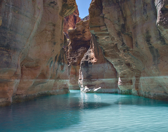 Nothing is like the Blue water of Havasu Creek! — Havasu Creek