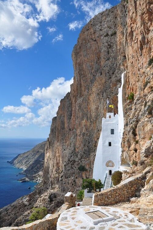 The monastery of Panagia Chozoviotissa — Amorgo 840 08