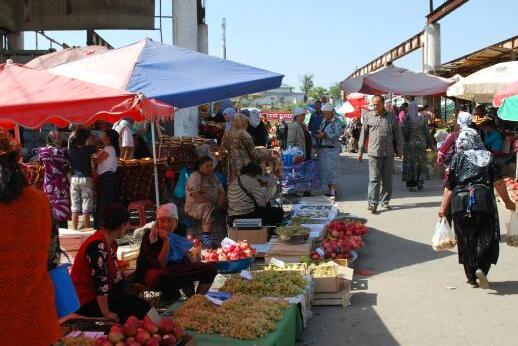 Kirghizstan | Bazar de Jayma à Osh — O?