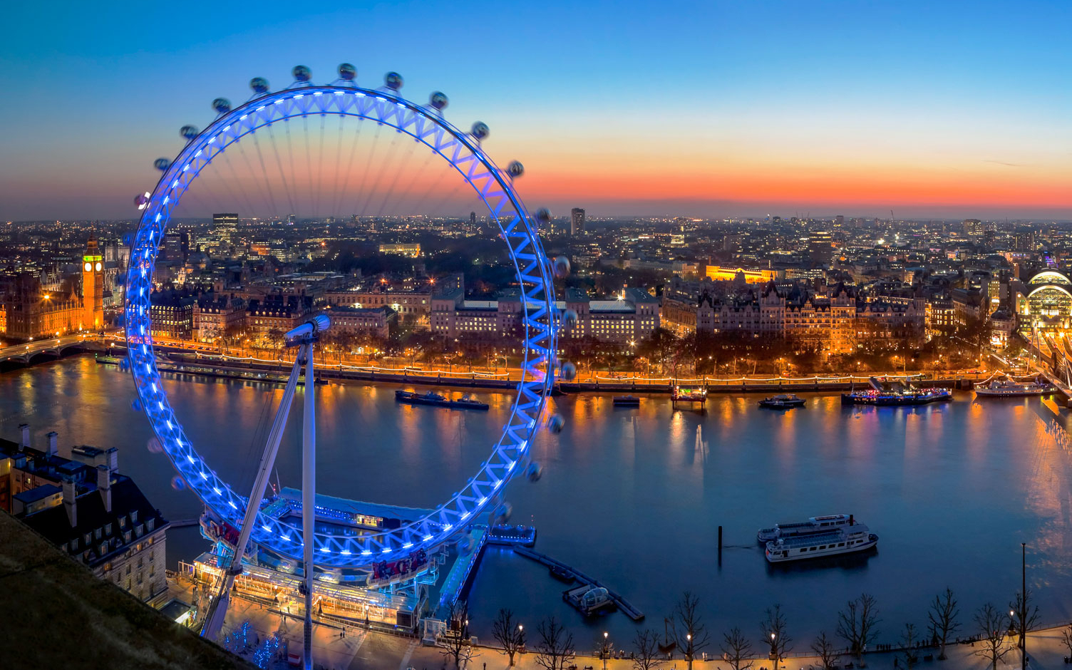 London Auga, ferris-hjólinu á London - Lambeth | Secret World Trip Planner