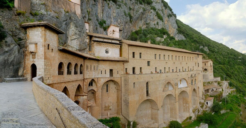 Ιερό του San Benedetto - Subiaco | Secret World Trip Planner