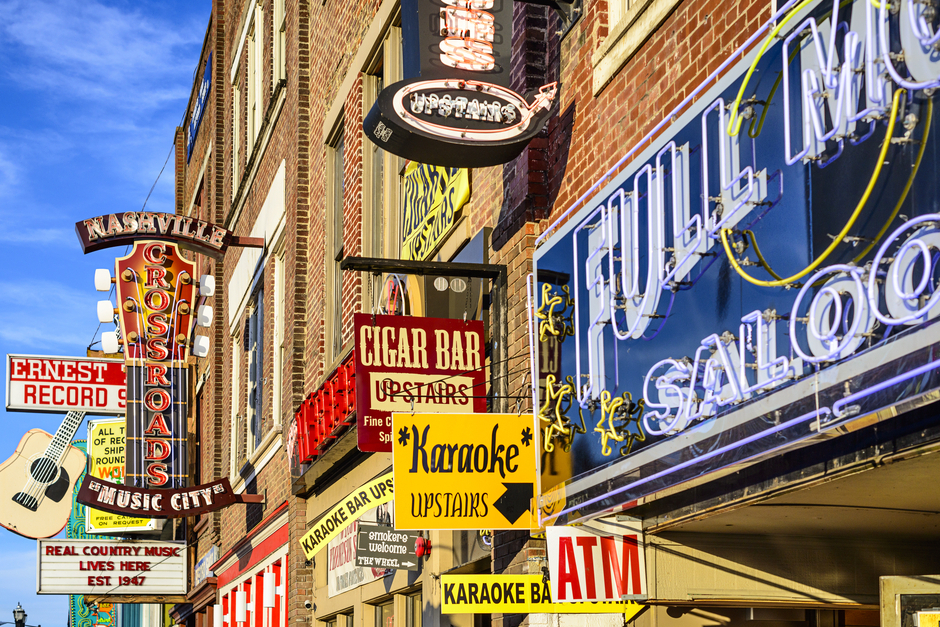 Tennessee, Nashville is the Country Music Capital — Nashville