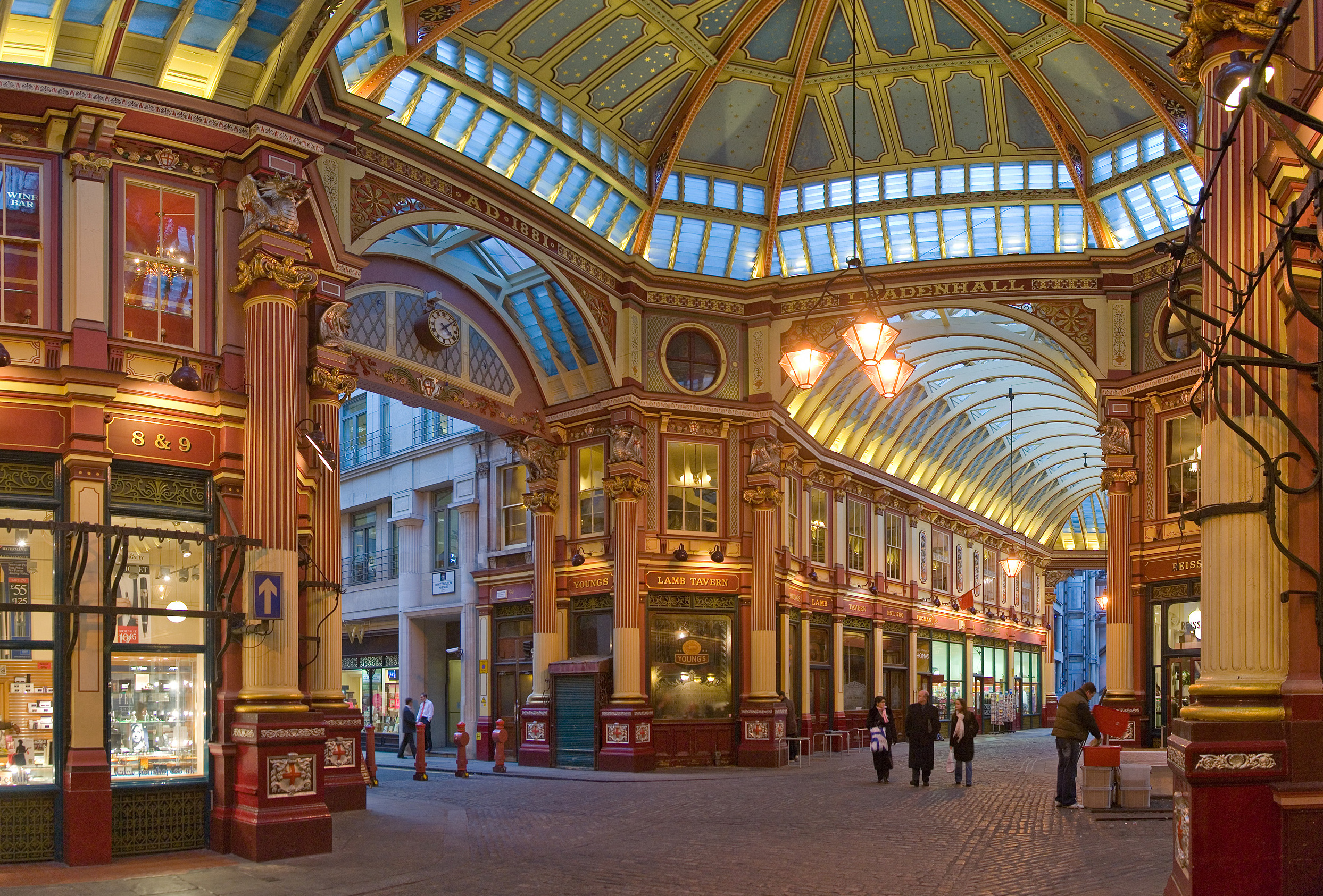 Leadenhall Thị Trường - Londra | Secret World Trip Planner