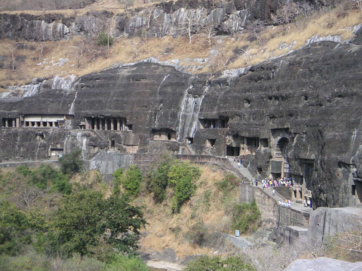 The caves of Ajanta, are unique in the world. — Maharashtra 431117
