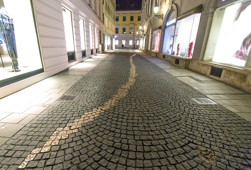 The Golden cobblestones — München