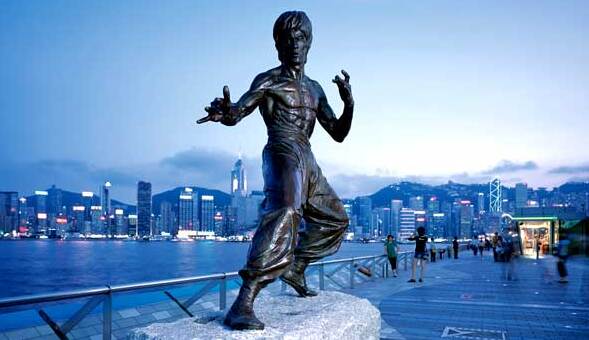 L'avenue des étoiles à Tsim Sha Tsui East, Kowloon — Tsim Sha Tsui