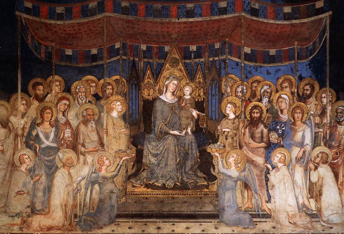 Maestà is een fresco van Simone Martini. - Siena | Secret World Trip Planner