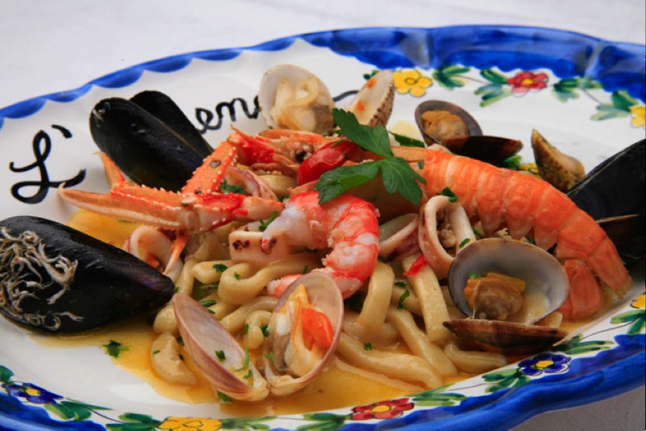 Scialatielli with seafood - Costiera amalfitana | Secret World Trip Planner