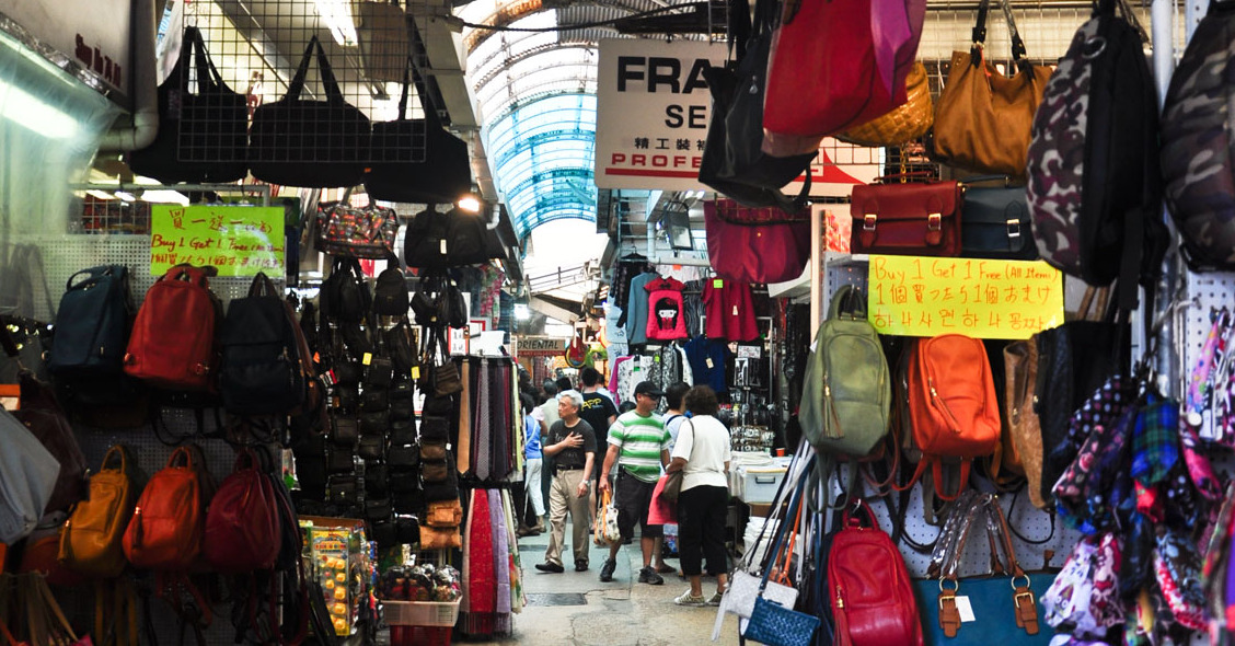 Le marché Stanley à Hong Kong — Stanley
