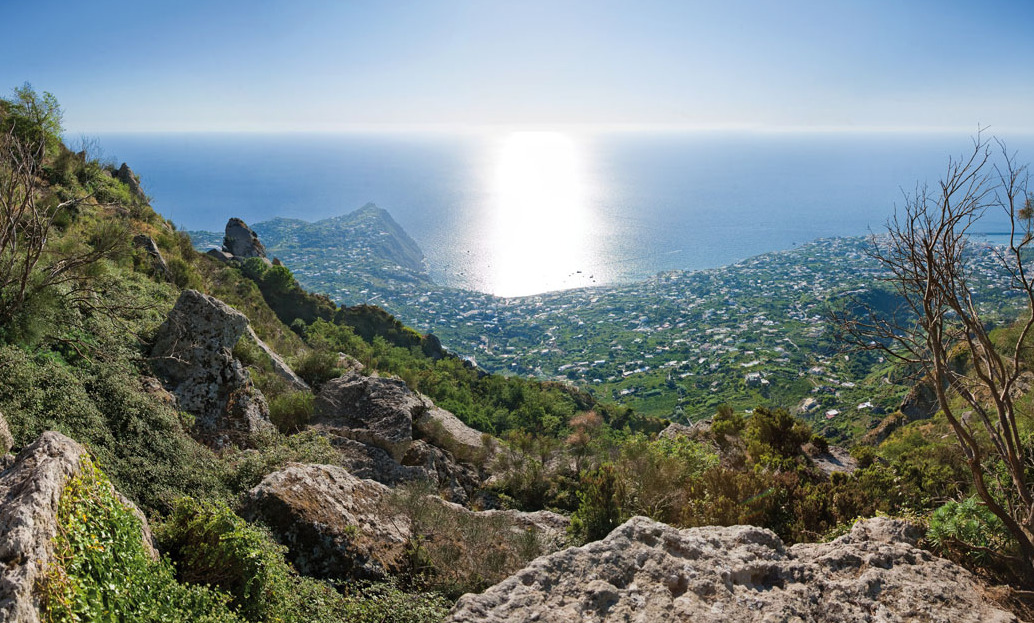 The Mount Epomeo is the highest mountain in Ischia — Ischia