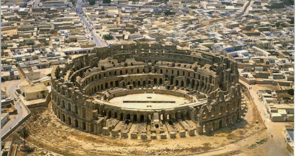 El Jem Amphitheater - Wunder von Afrika — El Jem