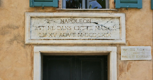 Lieu de naissance de Napoléon — Ajaccio